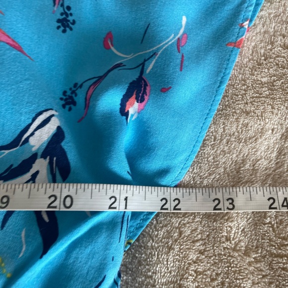 In Every Story Floral A-Line Tie Front Dress - Size 2X - Picture 10 of 13